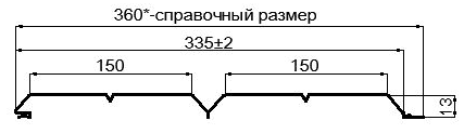 Фото: Сайдинг Lбрус-XL-Н-14х335 (ECOSTEEL_T-01-Сосна-0.5) в Нахабино