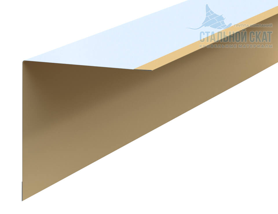 Планка угла внутреннего 75х75х3000 NormanMP (ПЭ-01-1015-0.5) в Нахабино