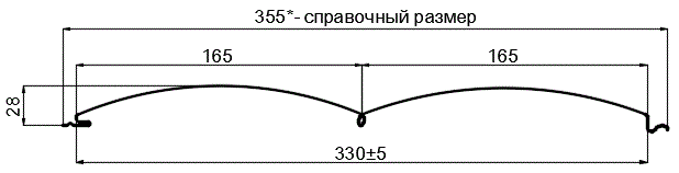 Фото: Сайдинг Woodstock-28х330 (ECOSTEEL_T-01-Кедр-0.5) в Нахабино