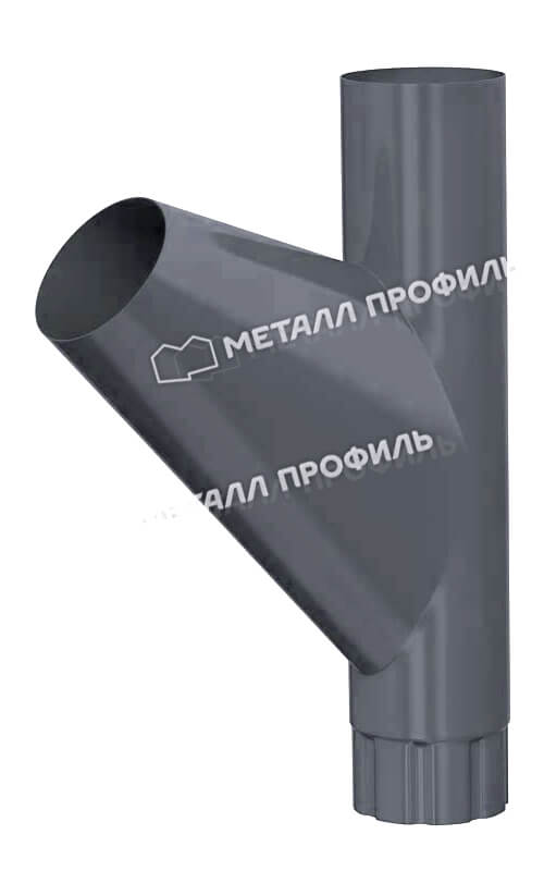 Тройник трубы Foramina Freeze D100 (FRZ_D-01-GreyGrey-0.5) в Нахабино