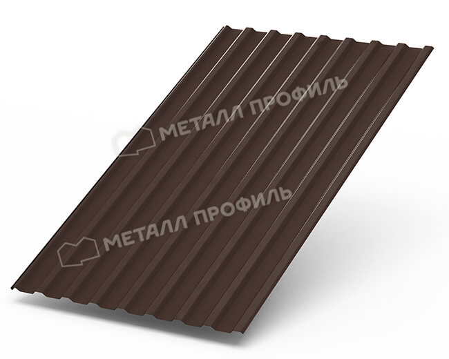 Фото: Профнастил МП20 х 1100 - A (Steelmatt-20-8017-0.4±0.08мм) в Нахабино