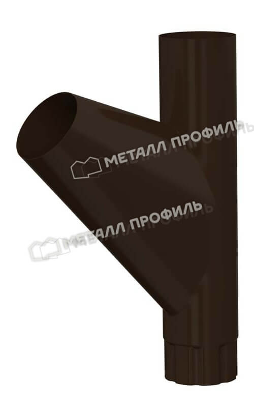 Тройник трубы Foramina Freeze D100 (FRZ_D-01-DarkBrownDarkBrown-0.5) в Нахабино