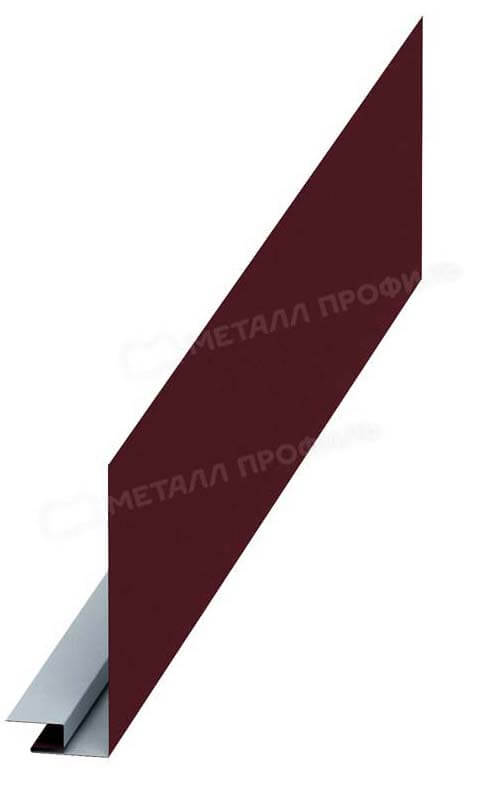 Планка карнизного свеса сложная 250х50х3000 NormanMP (ПЭ-01-3005-0.5)