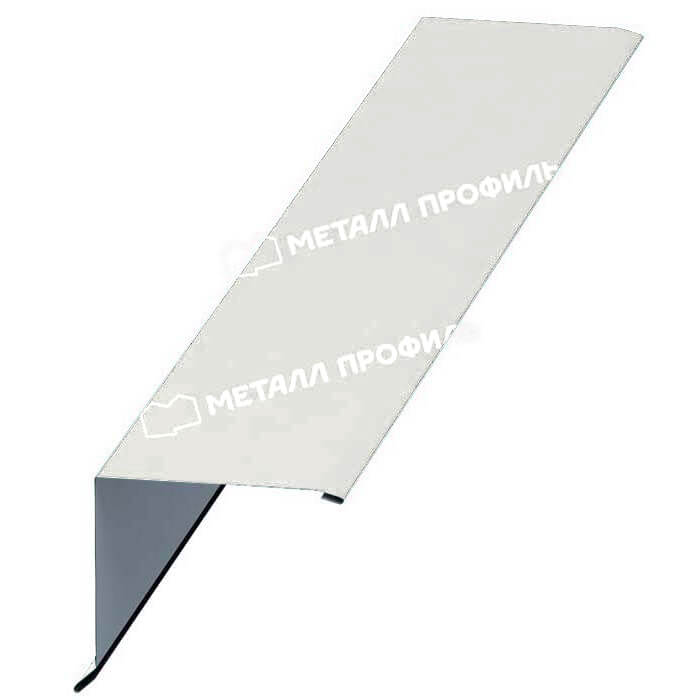 Планка торцевая 135х145х2000 (PURMAN-20-9010-0.5)