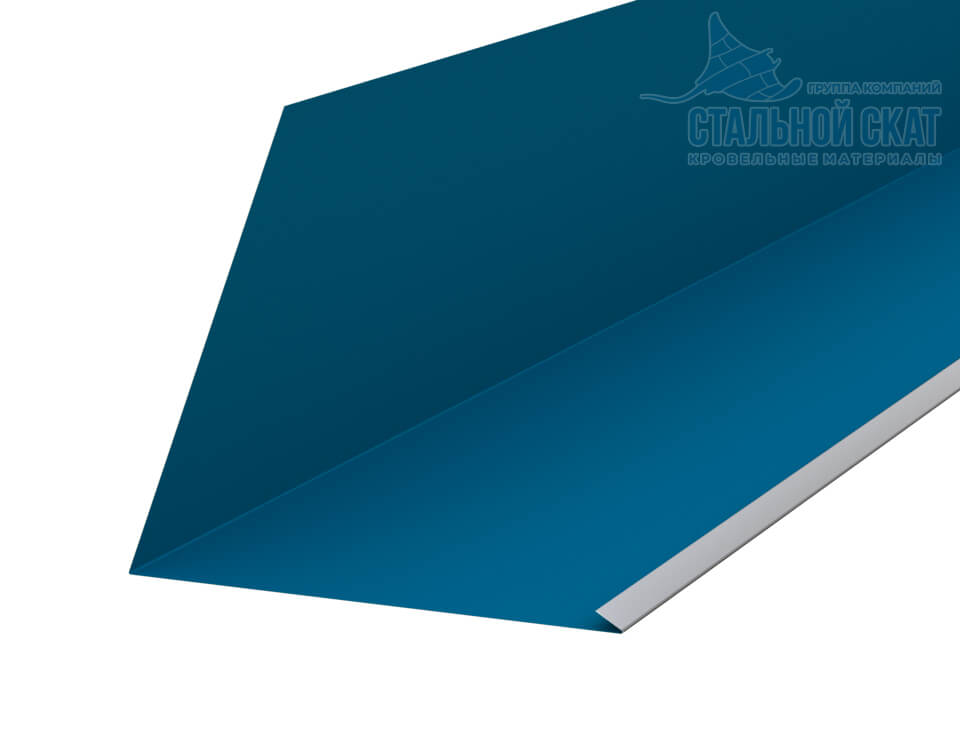 Планка примыкания верхняя к трубе FASTCLICK 250х240х2000 NormanMP (ПЭ-01-5015-0.5)