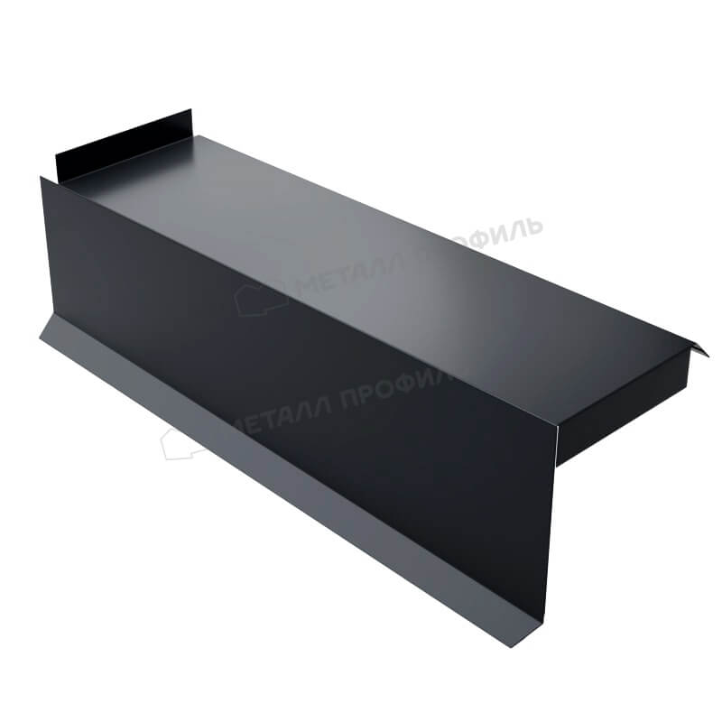 Планка сегментная торцевая левая 350 мм (PURETAN-20-RR23-0.5)