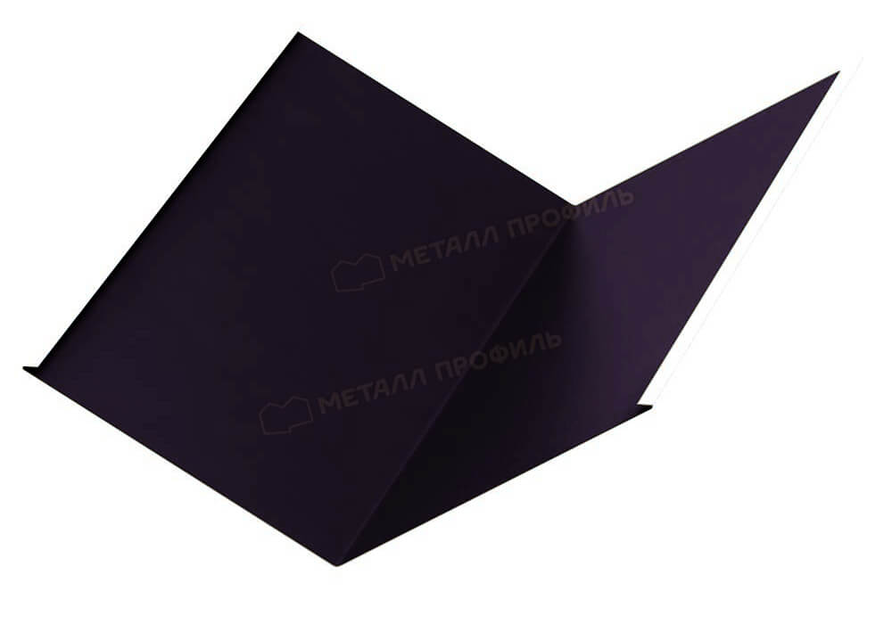 Планка ендовы нижняя 298х298х2000 (VALORI-20-Violet-0.5)