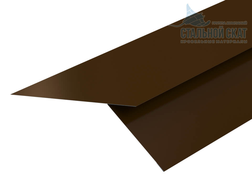 Планка карнизная FASTCLICK 130х80х2000 (VikingMP E-20-8017-0.5)