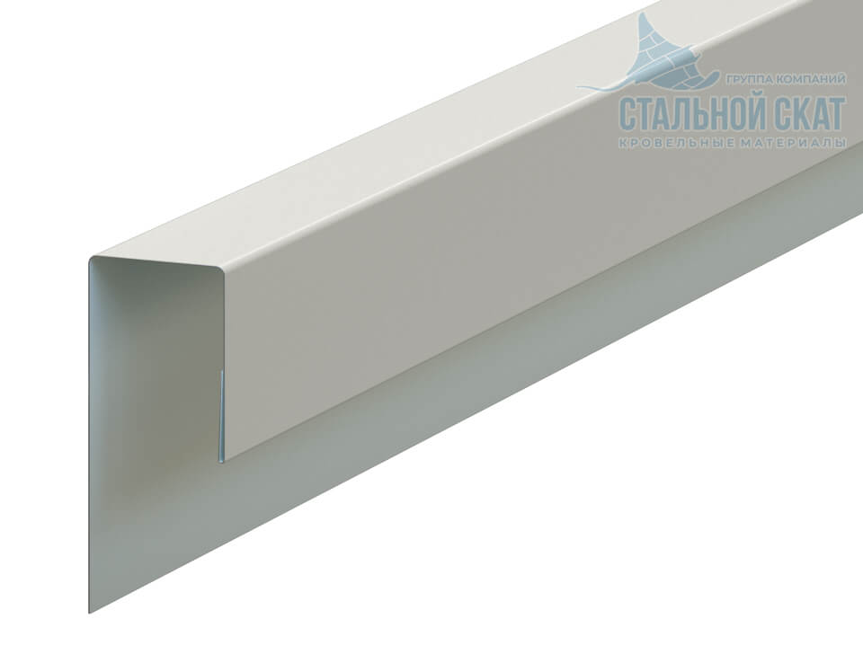 Планка J-профиль 24х18х2000 NormanMP (ПЭ-01-9002-0.5)