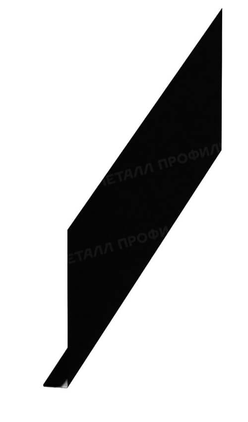 Планка карнизного свеса 250х50х3000 (VikingMP E-20-9005-0.5)