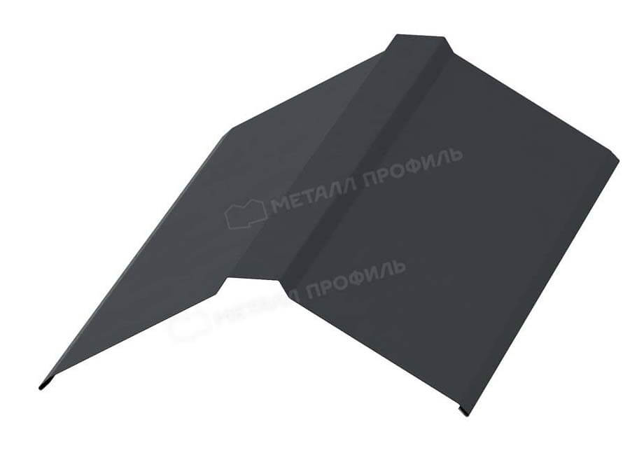 Планка конька плоского 120х120х2000 (MattMP-20-7024-0.5)